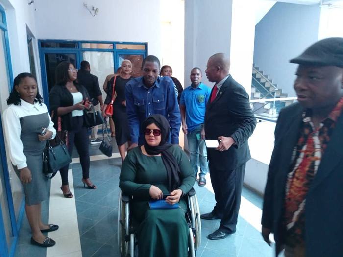 GDGI representatives visiting a government office in Abuja