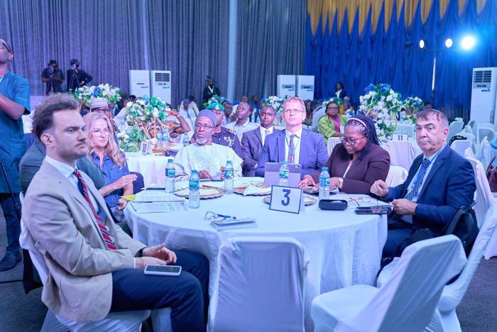 GDGI representatives at an international roundtable meeting