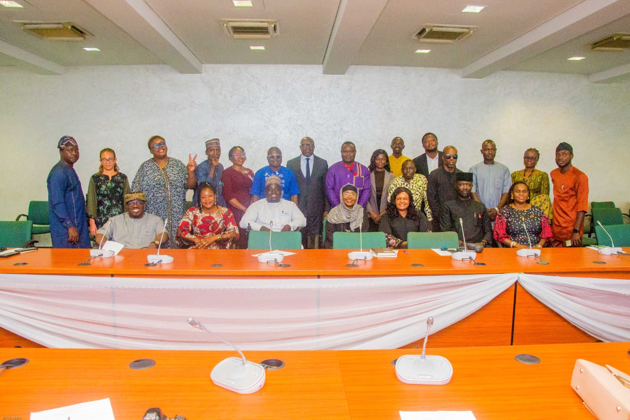 Group photo of stakeholders at the National Summit planning meeting, National Assembly Complex, Abuja